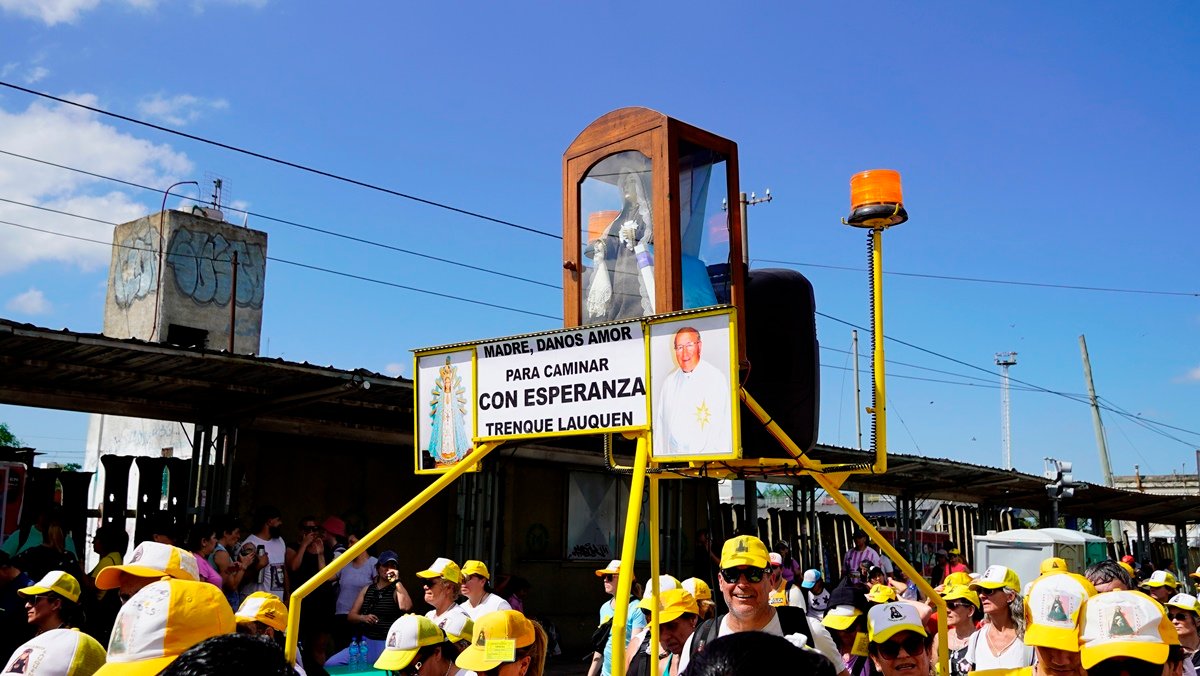 Peregrinación a Luján, con cupo máximo