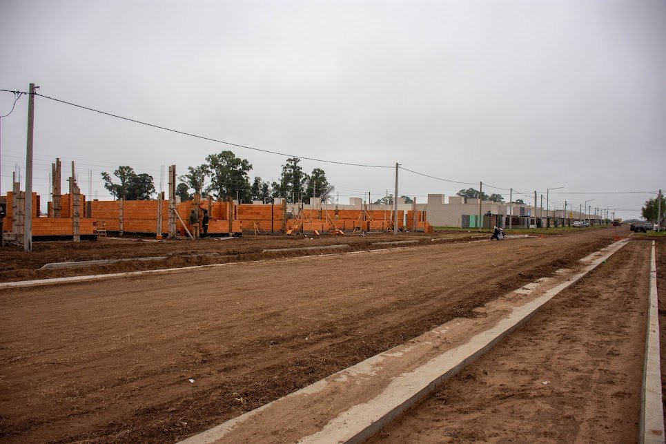 Empezó la construcción de 38 viviendas