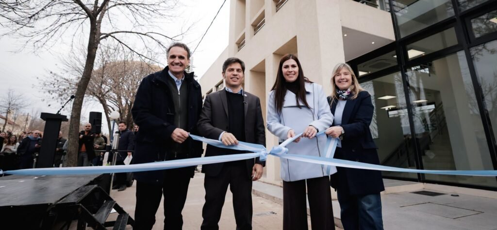 Gambier también recibió a Kicillof