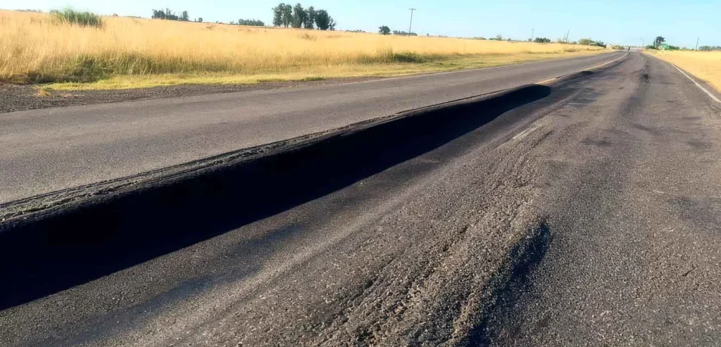 Rutas Nacionales 5 y 33: solo mantenimiento