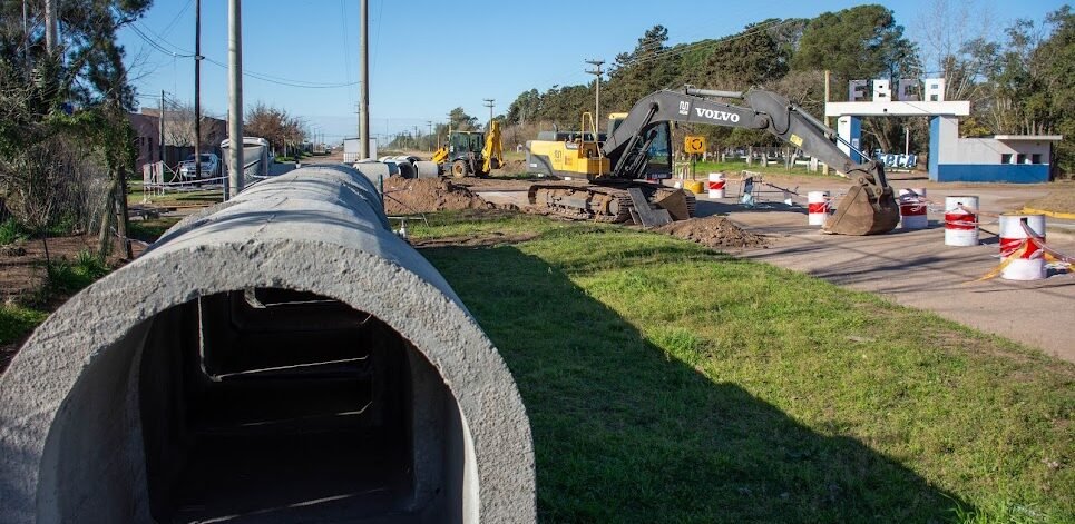 Ampliación y refuerzo de desagüe pluvial