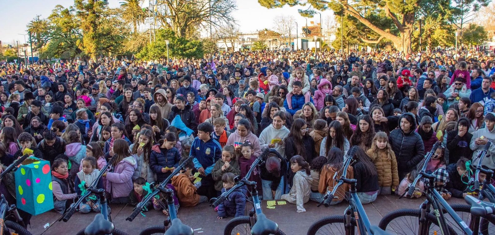 Los chicos están de fiesta corrida