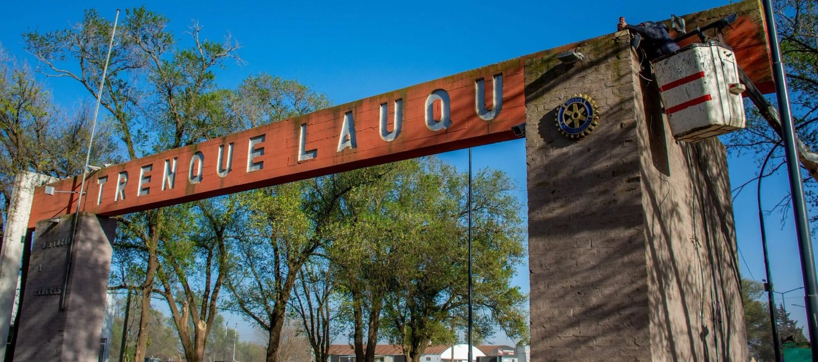 Un Mural de bienvenida a la ciudad