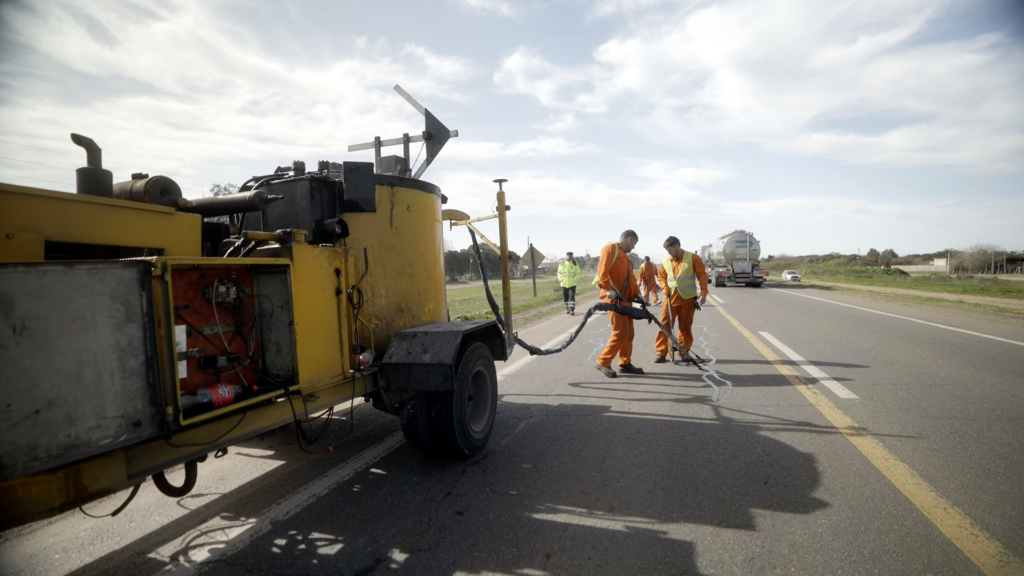Las tareas que se hicieron en la Ruta 5